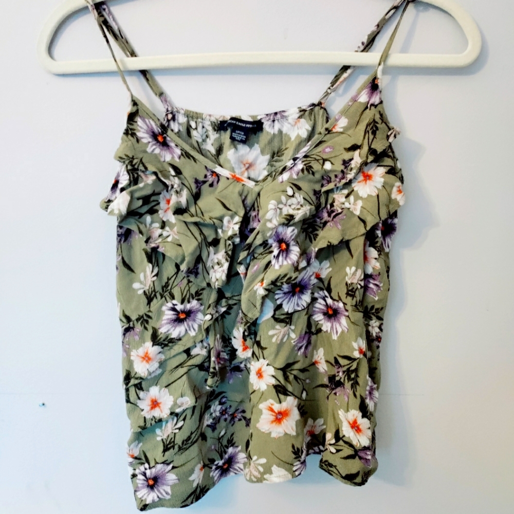 American Eagle Floral Top